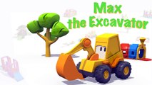 Eğitici çizgi film - Ekskavatör Max - Sürpriz yumurta - Çöp kamyonu - Türkçe izle
