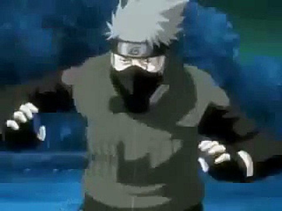 Kakashi - Suiton Suiryuudan no Jutsu