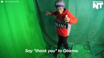 The Grandma Is Thanking President Obama With Rap Music