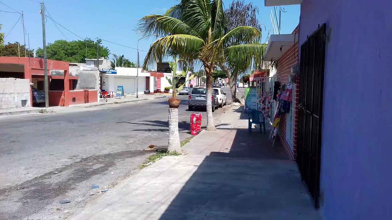 Calle tranquila de merida.