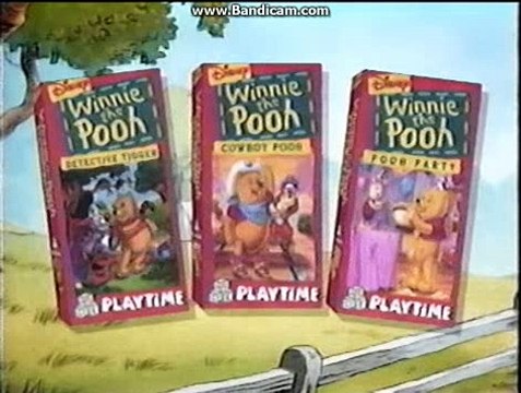 Opening To Winnie The Pooh Playtime Cowboy Pooh 1994 VHS