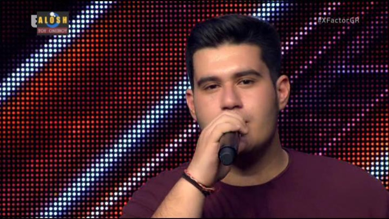 The X Factor greece 2016 - Γιωργος Zησιμοπουλος [Γραμμα - Γιαννης Παριος]..18/4/2016