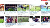 FC Barcelona celebrates 10 years on YouTube