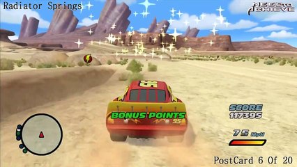 Cars Lizzies Postcard Hunt Locations (HD)