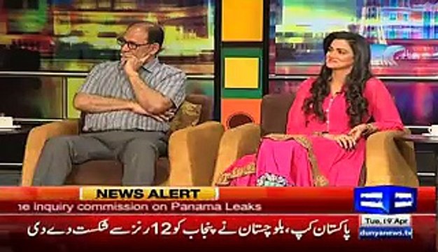 Mazaq Raat On Dunya News - 19th April 2016