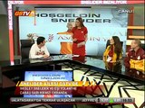 Sneijder ve eşi Yolanthe Cabau  GSTV Canlı Yayın