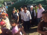 Rafael Correa analizó los daños en Manabí