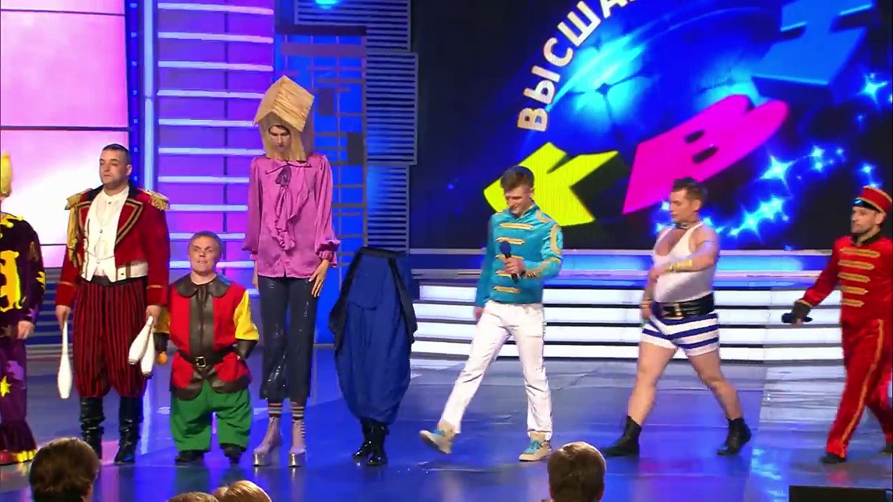 КВН 2016 Высшая лига Вторая 1/4 (17.04.2016) ИГРА ЦЕЛИКОМ Full HD 1 часть