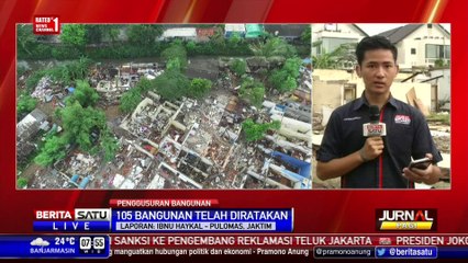 Bangunan Sekitar Pacuan Kuda Pulomas Digusur Hari Ini