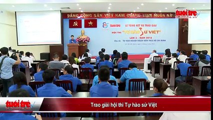 Trao giải hội thi Tự hào sử Việt