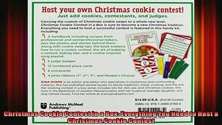 READ book  Christmas Cookie Contest in a Box Everything You Need to Host a Christmas Cookie Contest  FREE BOOOK ONLINE