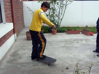 Super Ollie, man falling down