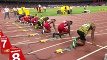 Usain Bolt beats Justin Gatlin 100m Final WC Beijing 2015