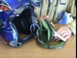 Le casque du pilote de chasse