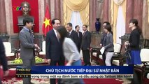 Chủ tịch nước Trần Đại Quang tiếp đại sứ Nhật Bản