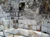 The marble quarries of Carrara