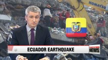 Ecuador quake death toll soars to 480