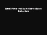 PDF Laser Remote Sensing: Fundamentals and Applications  Read Online