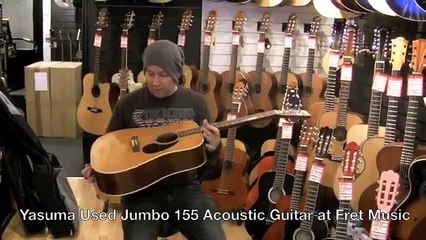 Yasuma Used Jumbo yd155  Acoustic Guitar at Fret Music