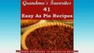 EBOOK ONLINE  Grandmas Favorites  41 Easy As Pie Recipes  FREE BOOOK ONLINE