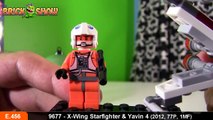 LEGO Star Wars X Wing Starfighter & Yavin 4 Planet Series 2 Review, Set 9677
