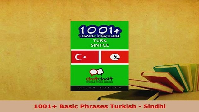 PDF 1001 Basic Phrases Turkish Sindhi Read Online
