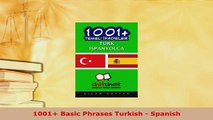 PDF  1001 Basic Phrases Turkish  Spanish Download Online