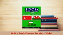 PDF  1001 Basic Phrases Turkish  Welsh Download Online