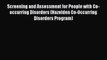 [PDF] Screening and Assessment for People with Co-occurring Disorders (Hazelden Co-Occurring