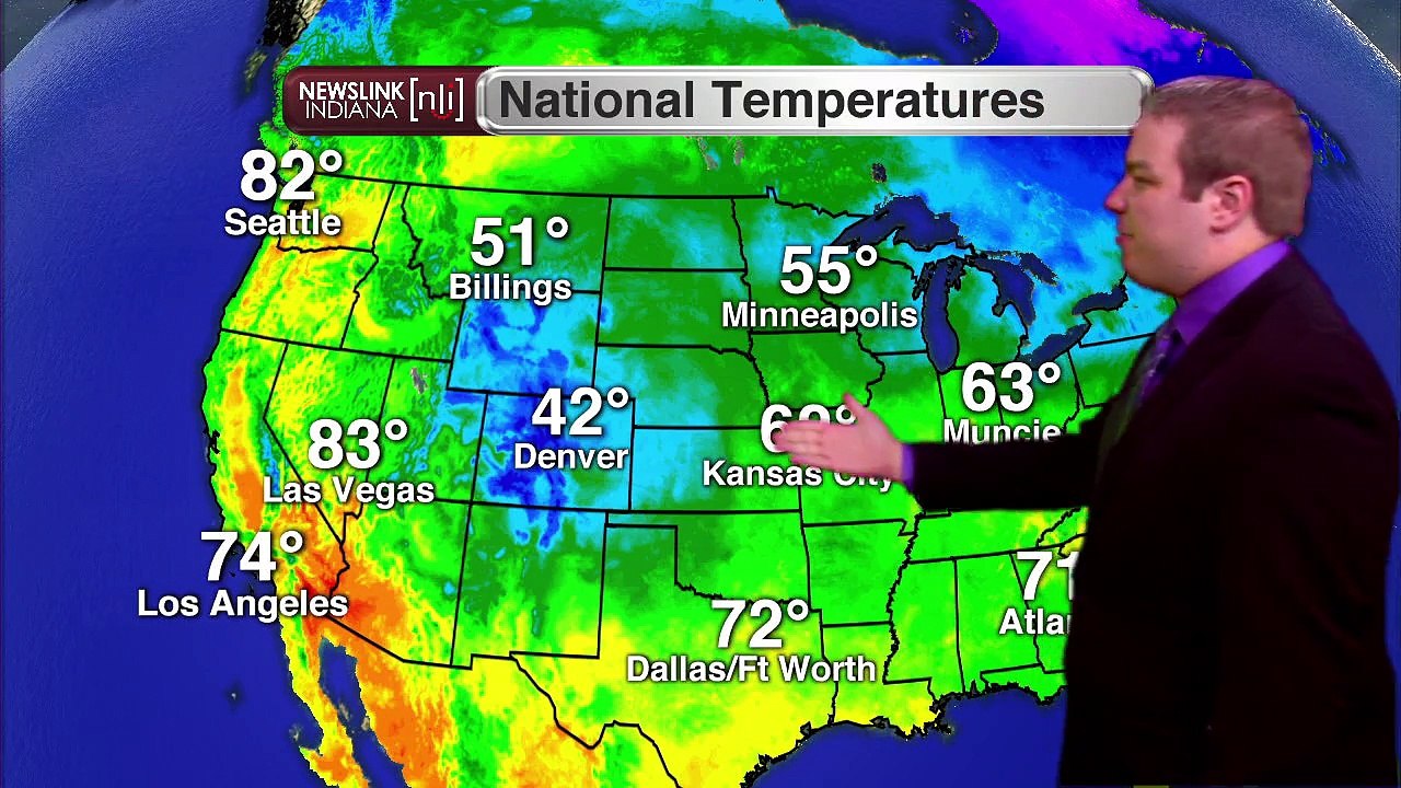 NewsLink Indiana Weather April 19, 2016   Michael Behrens