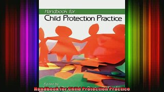 Read  Handbook for Child Protection Practice  Full EBook