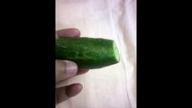 Even the cucumber invites non muslims to islam........حتى الخيار يدعو الى الاسلام سبحان الله