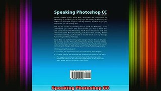 Read  Speaking Photoshop CC  Full EBook