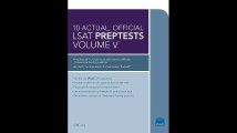 10 Actual Official LSAT PrepTests Volume V PrepTests 62 through 71 Lsat Series(043849-084503)