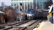 Amtrak Capitol Limited 30 Eastbound at Rockville Md Station 2 Jan 2010