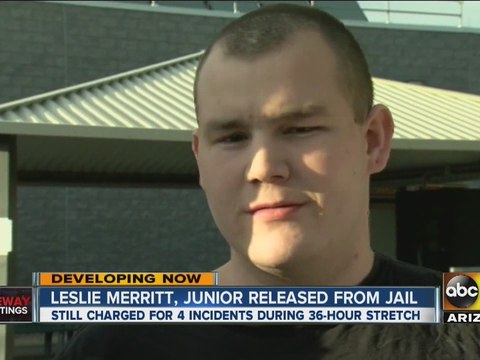 Phoenix freeway shooting suspect released from jail