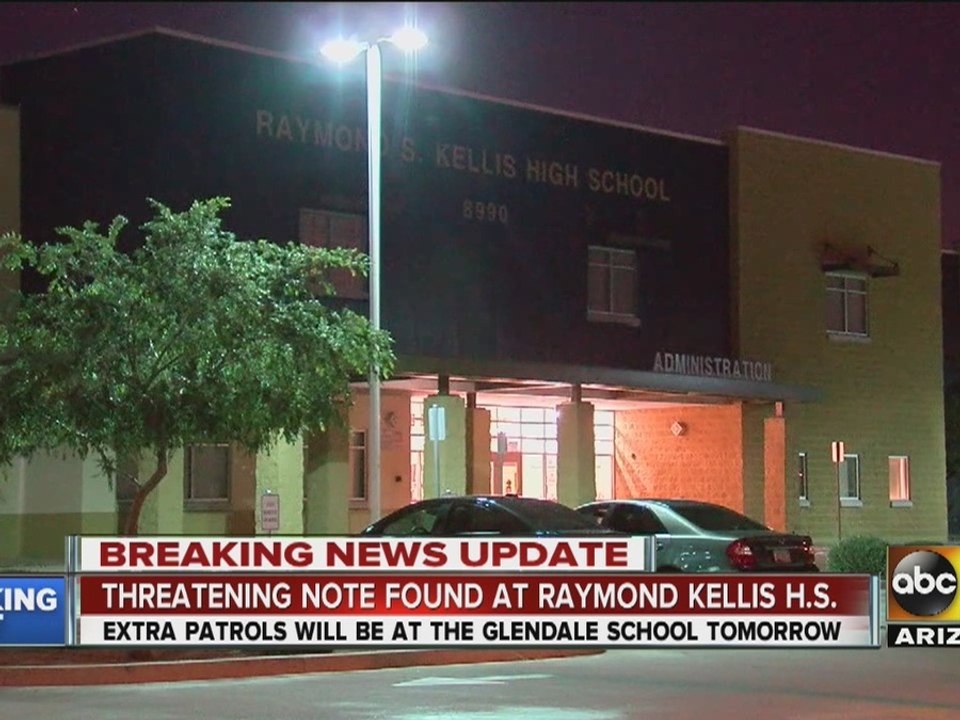 Threatening note found at Raymond Kellis High School