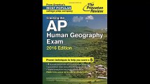 Cracking the AP Human Geography Exam 2016 Edition College Test Preparation(050145-083524)