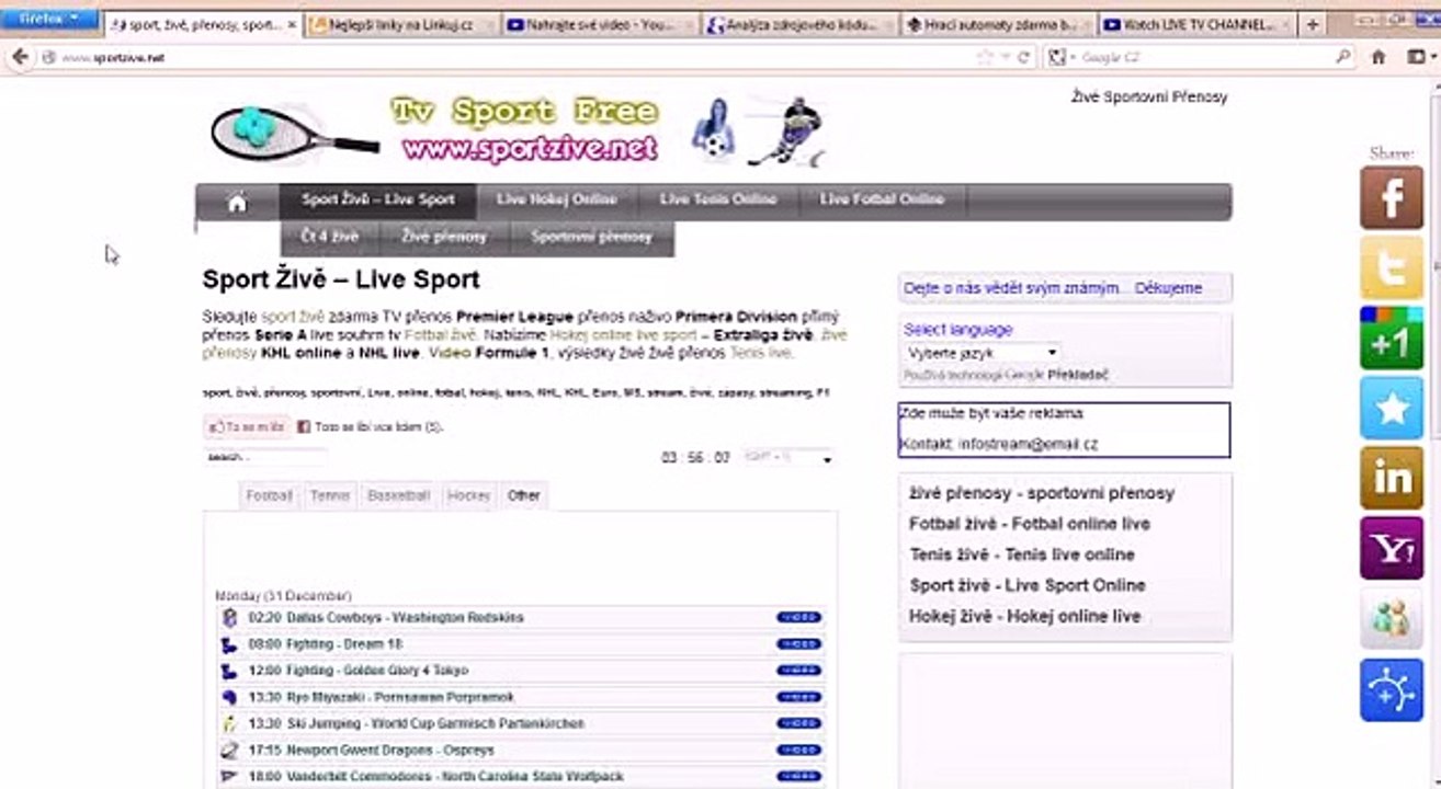 Sports live, Watch LIVE TV CHANNELS online free, Sports Online