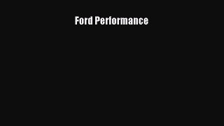 [Read Book] Ford Performance  EBook