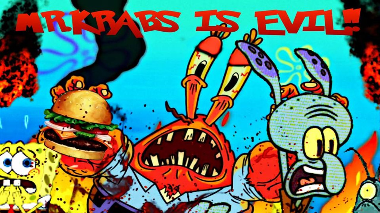 Mr Krabs Is Evil Video Dailymotion - roblox escape evil youtubers obby video dailymotion
