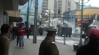 PROTESTA ESTUDIANTES SECUNDARIOS EN TEMUCO