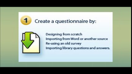 Whar Are The 4 Steps to Survey? Create A Questionnaire With @The Survey System