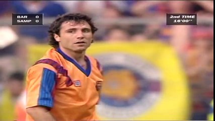 Final Champions vs FC Barcelona  Sampdoria Wembley 1992