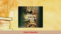 PDF  Hans Haacke Ebook