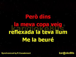 karaoke Boig per Tu . SAU