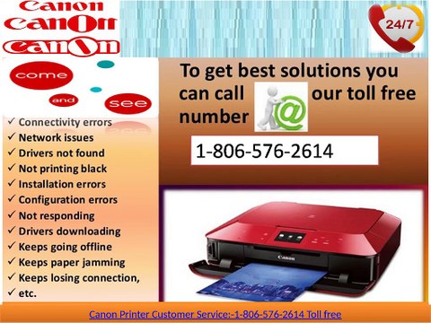 Call now Canon printer Customer Service Number 1-806-576-2614