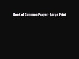 [PDF] Book of Common Prayer - Large Print Download Full Ebook