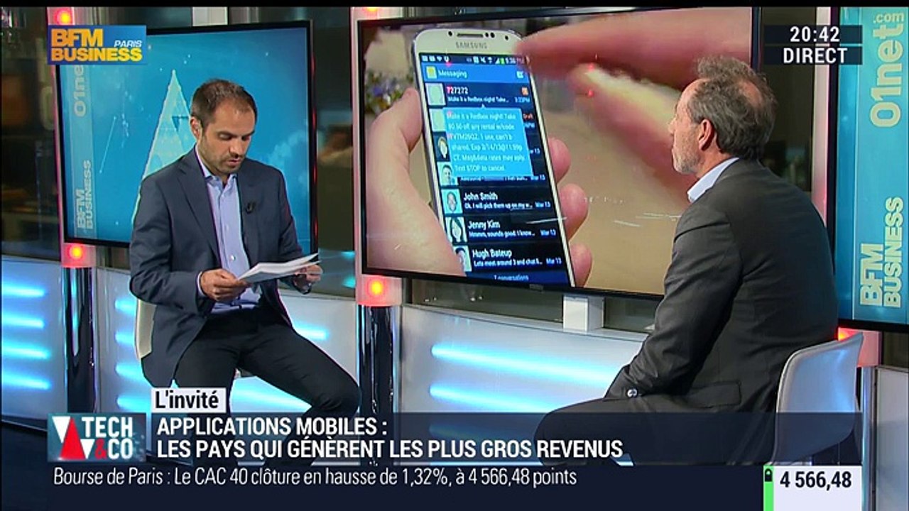 Applications mobiles: Quels pays génèrent les plus gros revenus ? - 19/04