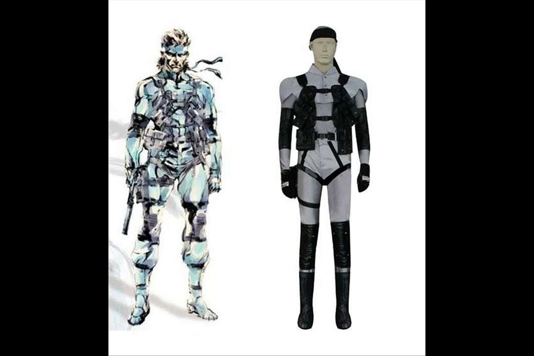 Metal Gear Solid 2 Solid Snake Cosplay Costume from alicestyless.com